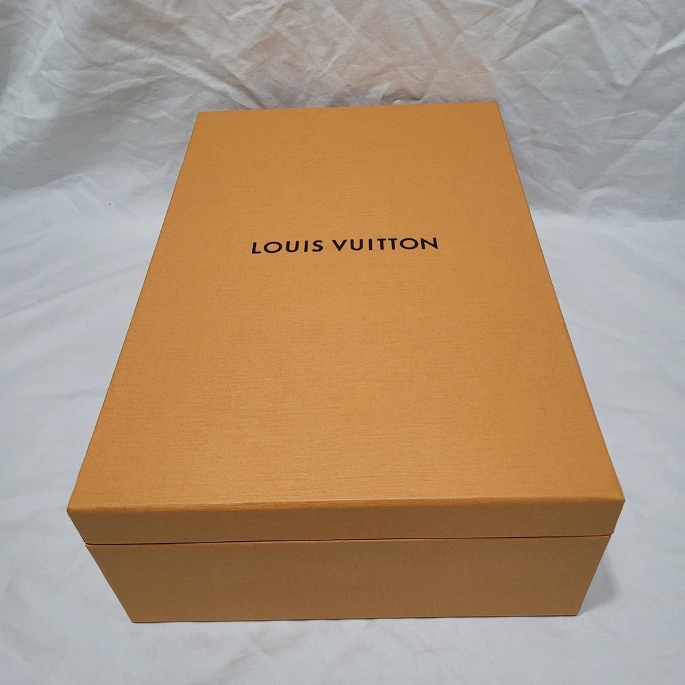 Louis Vuitton Gift Box Logo Empty Decorative Storage Organizer 12.5 x 8 x 3.75in